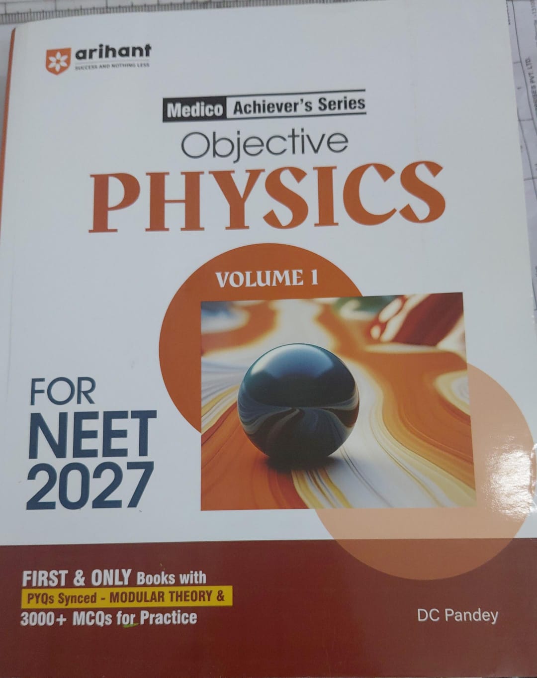 Arihant Objective Physics Volume 1 For NEET 2027